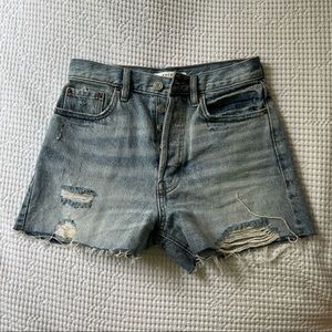 Denim high rise PACSUN shorts